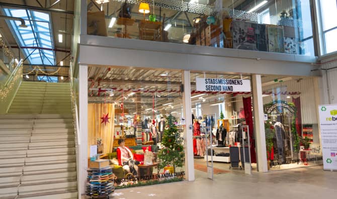 This Swedish Mall Sells Only Recycled and Sustainable Things