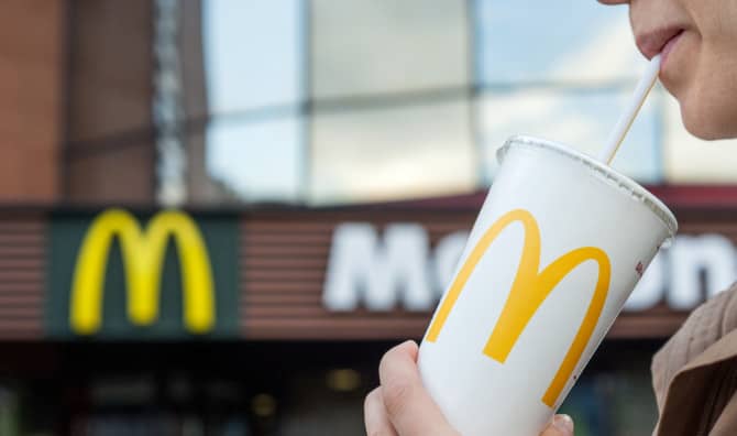 McDonald’s Will  Stop Using Foam Cups by 2019