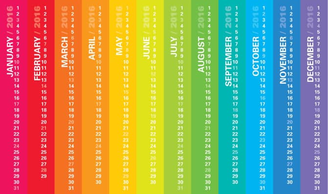 The 2018/2019 Doing Good Calendar