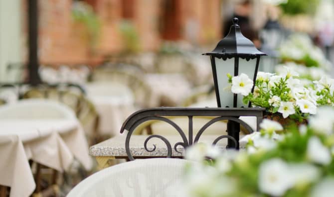 This European City Center is Transforming into an Open Air Café!