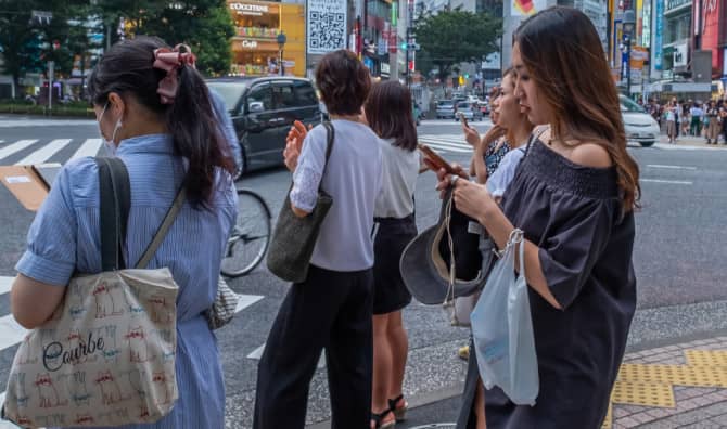 Will Harmony Triumph Texting in Japan?