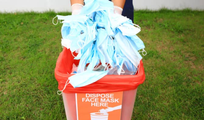 This Indian Man Recycles Disposable Face Masks Into Building Bricks