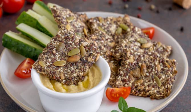 5 DIY Vegan Seed Cracker Recipes to Try