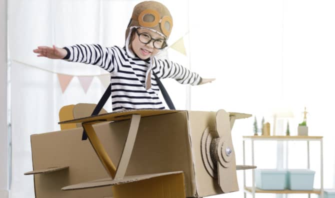 5 Ways to Reuse A Cardboard Box