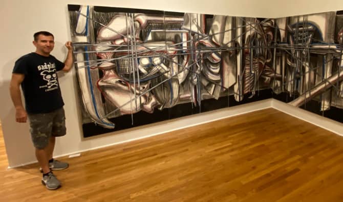 From Street Culture to Fine Art, Skateboarder Revives a Famous Artist