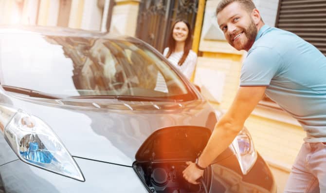 This Electric Car Helps Clean the Air