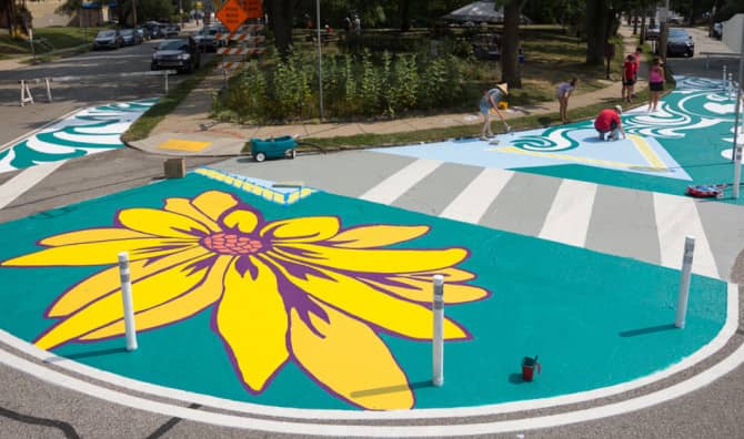 Asphalt Art Does More Than Beautify Cities