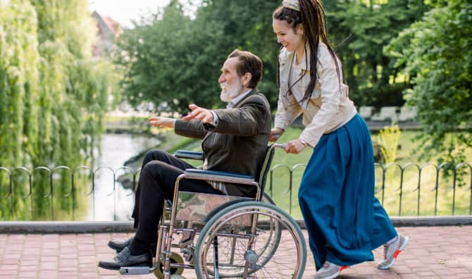 The Magic of a High School in an Assisted Living Center