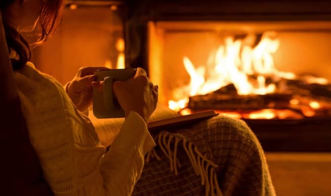 The Calming Effects of Gazing Into a Fire