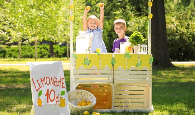 5-Year-Old Boy Helps the People of Maui With Lemonade Stand