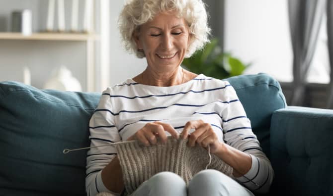 The Knitwits Grandmas and Their Handcrafted Hats Bring Comfort to Kids
