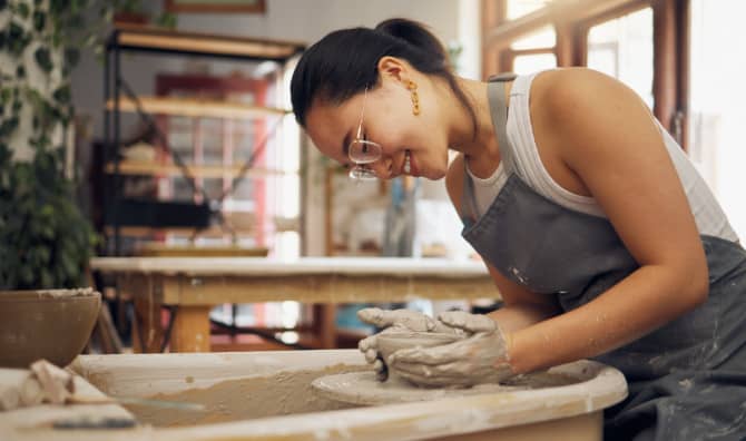 Meet the British Artisan Building Inclusion Into Her Pottery