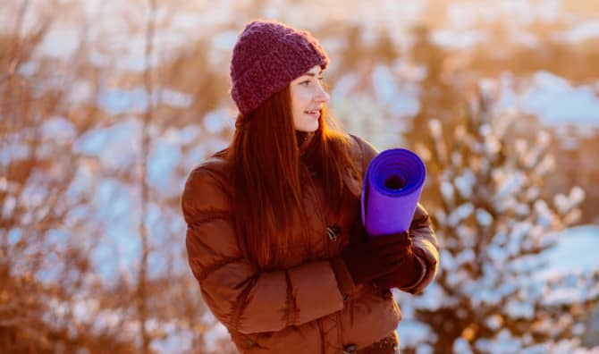 5 Yoga Poses Inspired by Winter