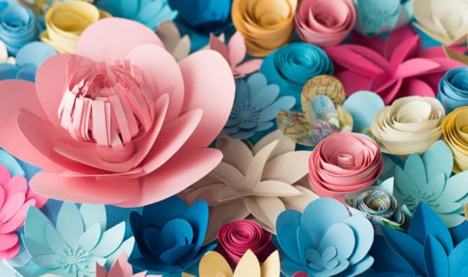 Trending: Paper Flower Bouquets