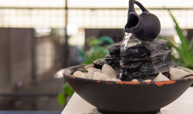 The Serene Power of Indoor Fountains