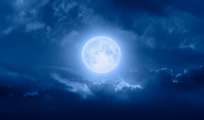 Experience Spiritual Awakening Under a Blue Moon