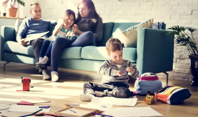 Parents Embrace Their Normal Lives