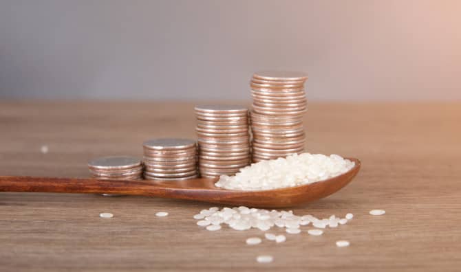 How Much Rice Can You Buy with $5?