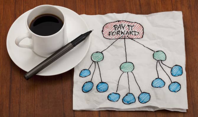 6 of the Most Inspiring Pay It Forward Chains