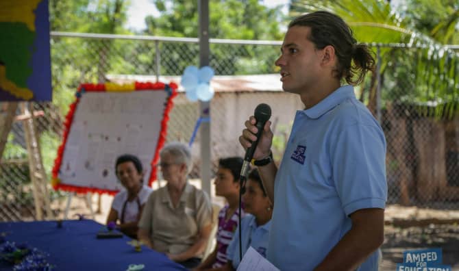 Amped for Education founder Jeff Pluta