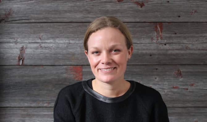 Kate Powlinson, senior marketing and communications manager at PeopleForBikes