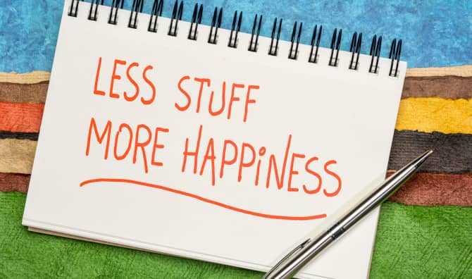 TED Talk of the Week: Less Stuff, More Happiness