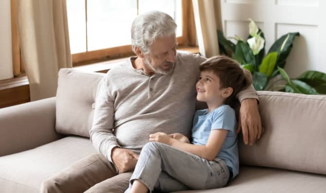 57 Years Apart, a Boy and a Man Share Life Lessons [VIDEO]