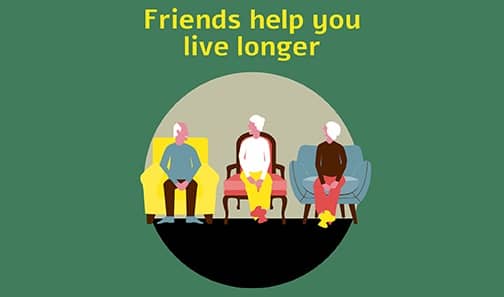 Why Friends are Crucial For Your Wellbeing [INFOGRAPHIC]
