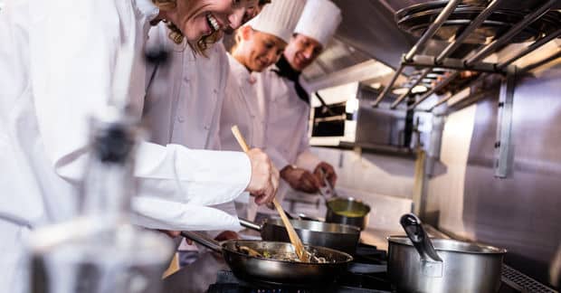 Celebrity Chefs Serve Meals and Hope to Wildfire Survivors