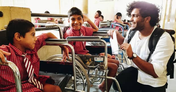 This Student Has Collected Hundreds of Wheelchairs to Give to the Needy