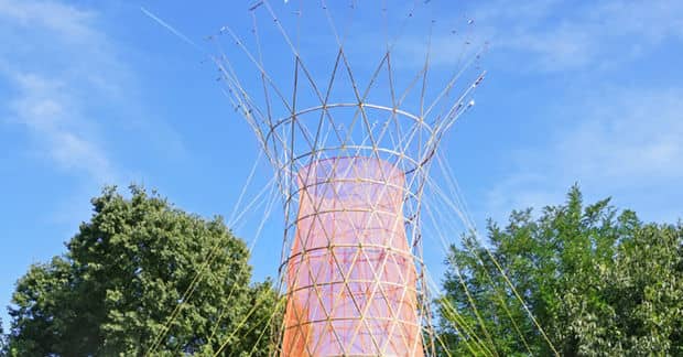 This Funky Tower Can Make Drinkable Water Out of Thin Air