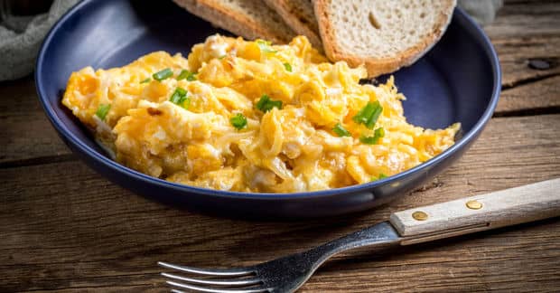 Plant-Based Scrambled Eggs Are Coming to a Table Near You