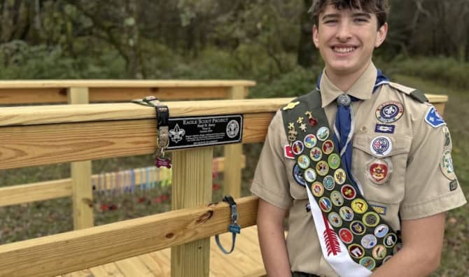 Eagle Scout Project Honors the Memory of Beloved Pet