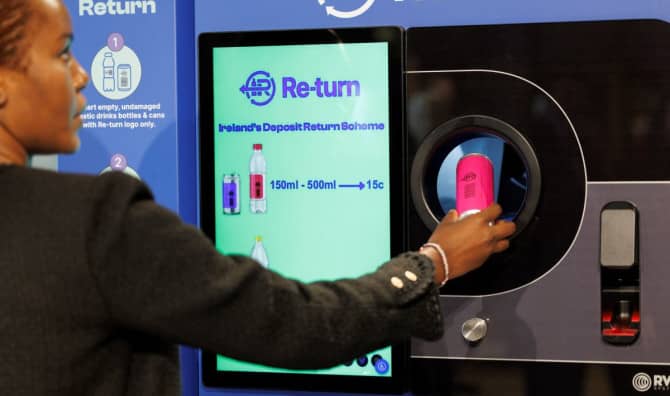Ireland’s Reverse Vending Machine Initiative is a Huge Success