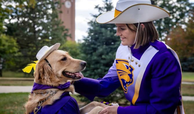 Meet the Service Dog Who is a Show Stealer for This Marching Band
