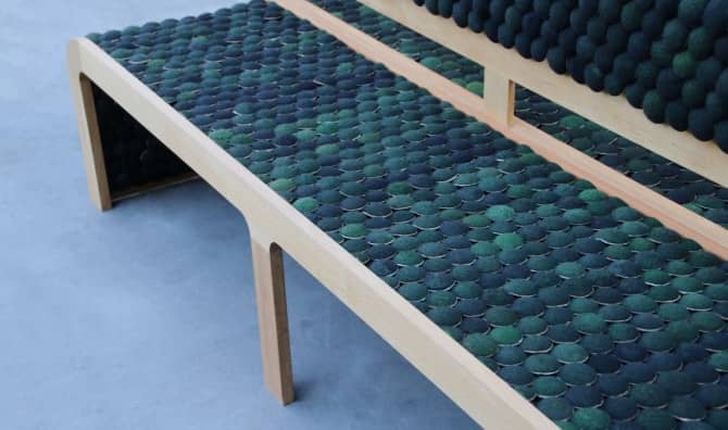 Meet the Artist Creating Furniture From Tennis Balls
