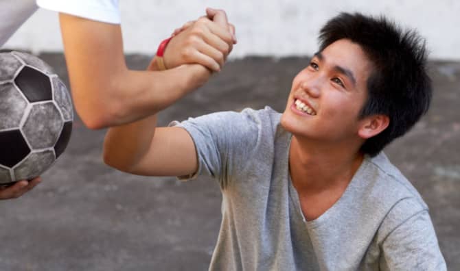 Helping Others Can Be Spiritually Moving