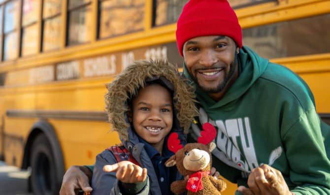 School Bus Driver Buys PJ’s for Boy on Pajama Day