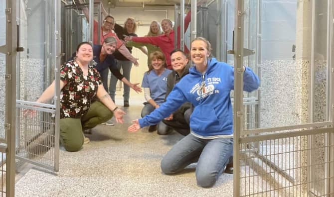 Pennsylvania SPCA has Empty Kennels for First Time in Nearly 50 Years