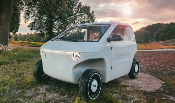 New Swedish Electric Car Comes in a Flatpack Box