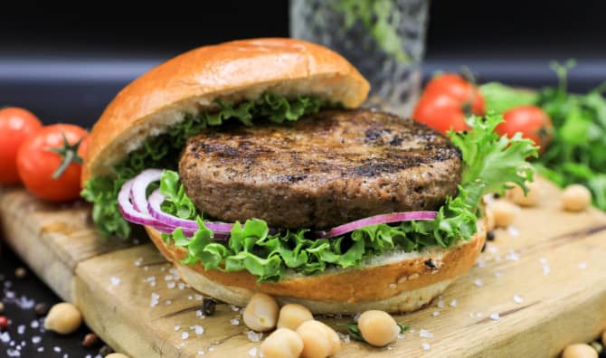 Innovative New Vegan Burger is Made From Chickpeas