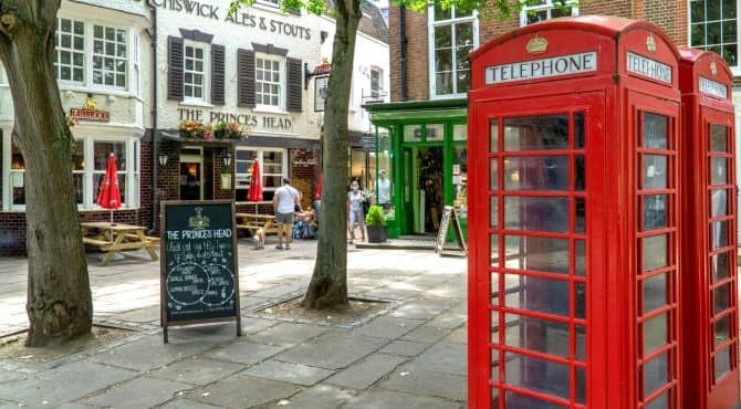 Repurposing the Iconic Red Phone Booths