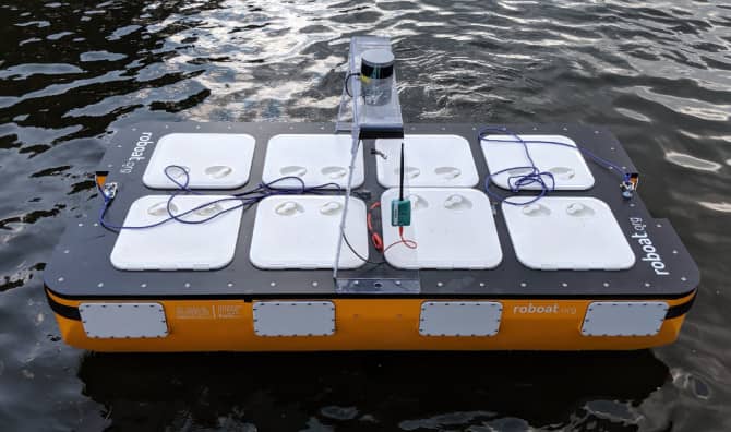 Amsterdam is Testing Autonomous EV Boats on its Canals