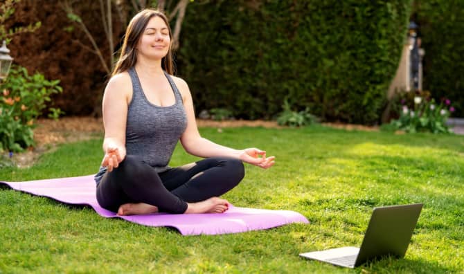 A Sanctuary of Relaxation in a Click