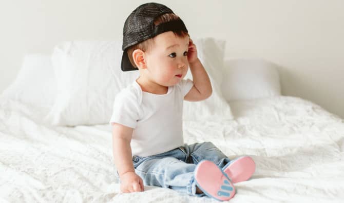 These Baby Shoes can be Dissolved in Water When Outgrown