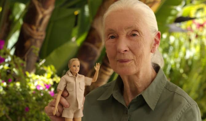 This Inspiring New Doll Comes With its Own Chimpanzee and a Mission