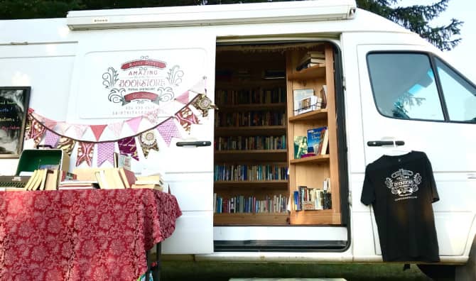 This Traveling Woman has a Bookstore on Wheels
