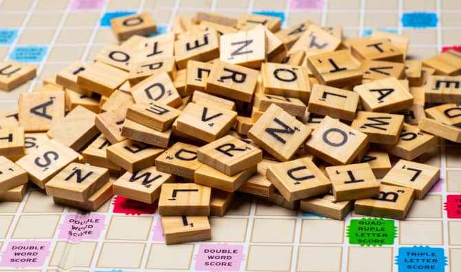 Playing Scrabble is good for your brain.