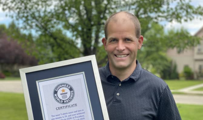This Man’s Mission is Breaking 52 World Records in 52 weeks