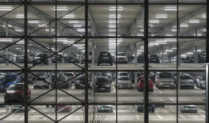 This Parking Garage Rewards You for Not Driving